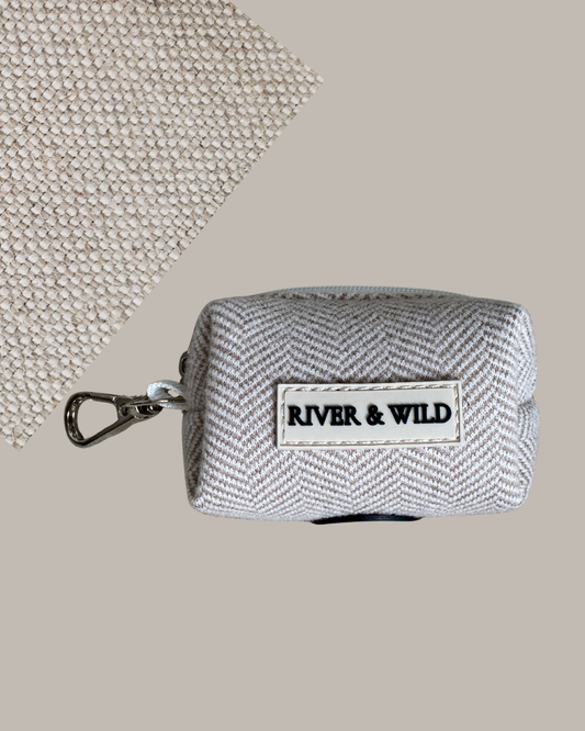 WILLOW TWEED POOP BAG HOLDER