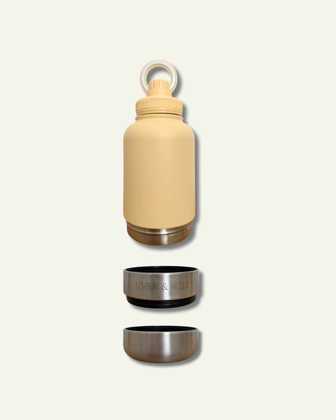 BARK & BOTTLE 3-in-1 Pet Travel Bottle - Sunbeam