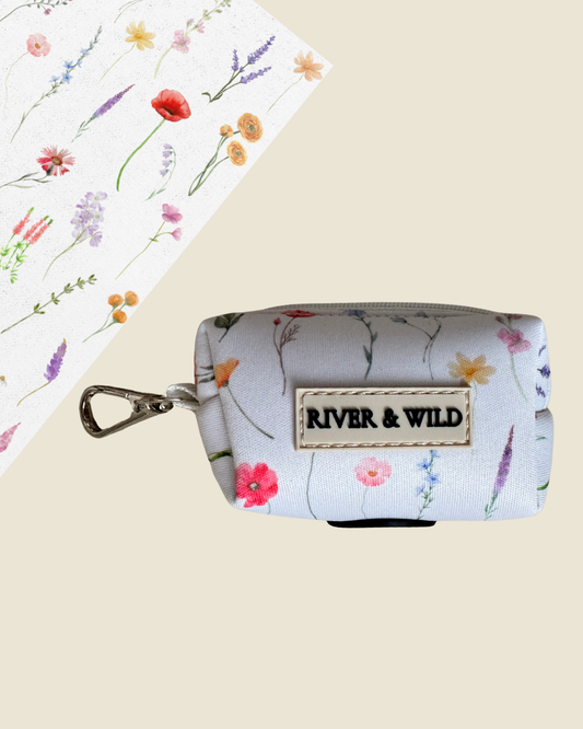 WILD BLOOM POOP BAG HOLDER
