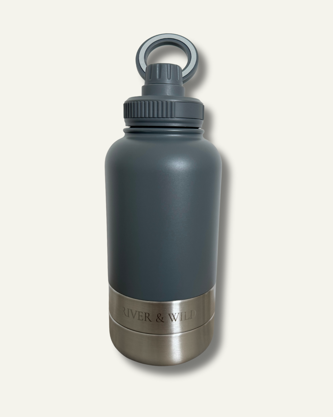 BARK & BOTTLE 3-in-1 Pet Travel Bottle - Ashstone