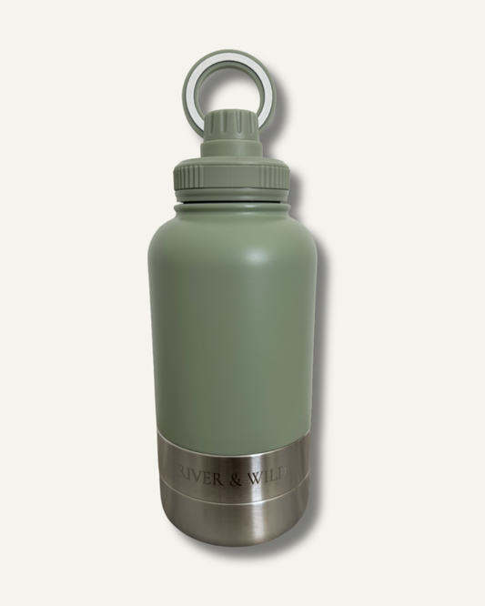 BARK & BOTTLE 3-in-1 Pet Travel Bottle - MEADOW